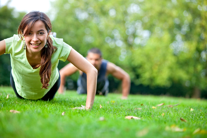 Doing Posture Alignment Exercises Outside